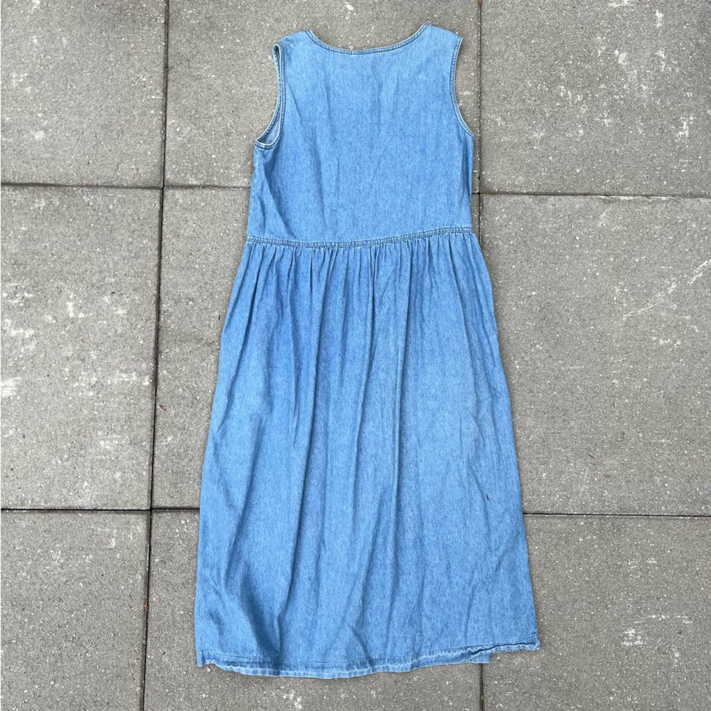Vintage Denim Dress - Picture 3 of 5